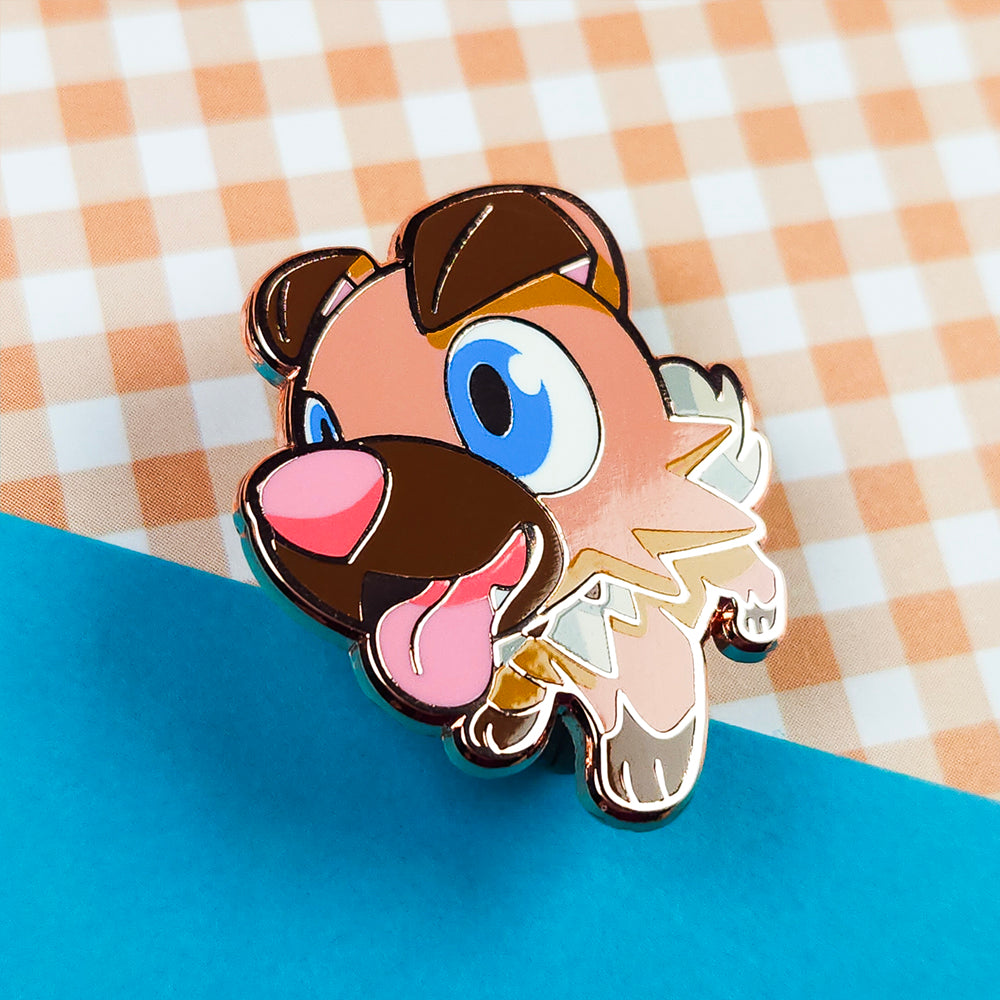 GOOD DOG Rockruff Pin - Versiris - Art by Versiris