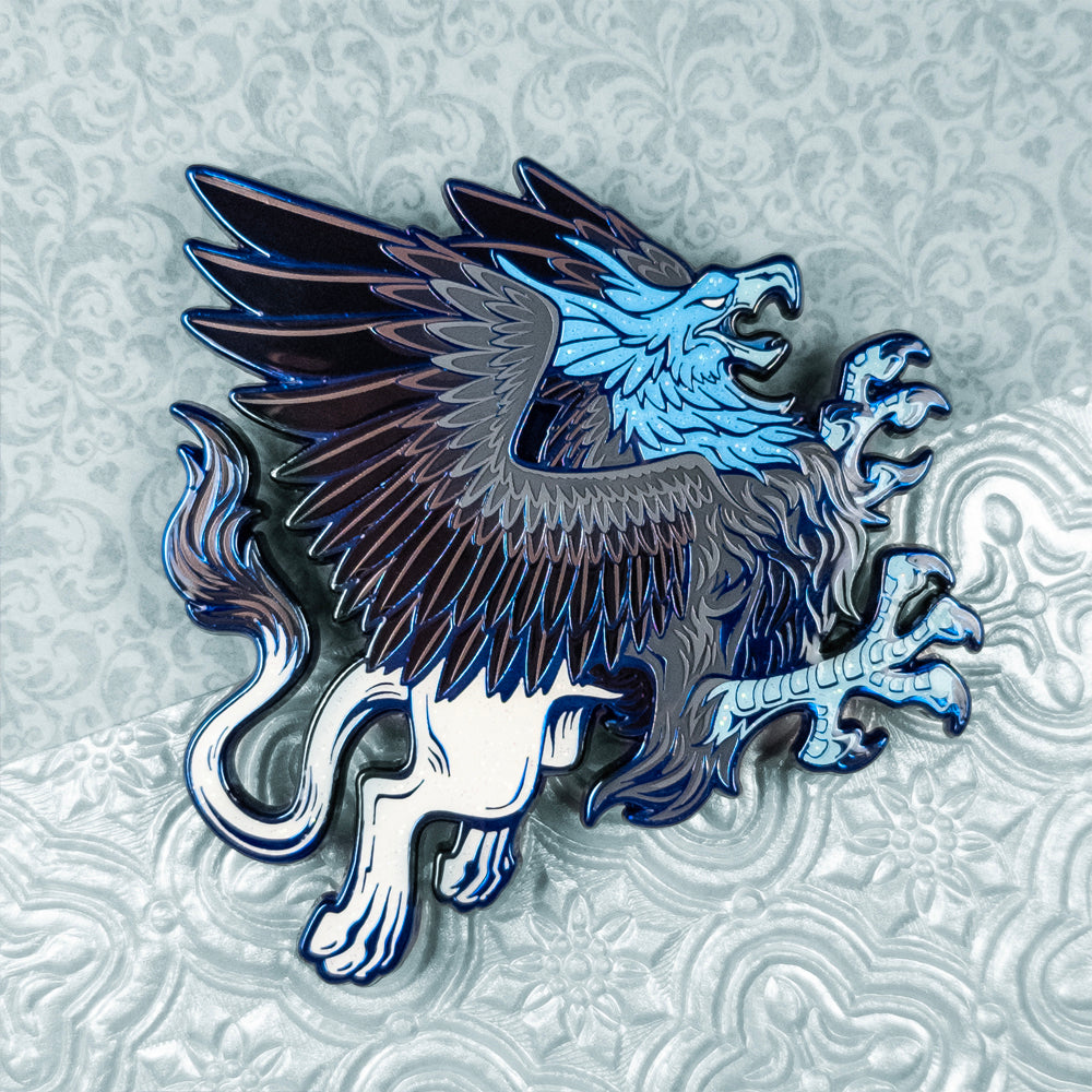 Griffin Enamel Pin [ Icy Peak ]