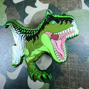 Jurassic Attack! Carnotaurus Enamel Pin - Versiris - Art by Versiris