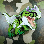 Jurassic Attack! Ceratosaurus Enamel Pin - Versiris - Art by Versiris