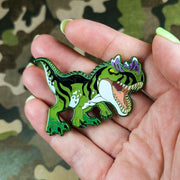 Jurassic Attack! Ceratosaurus Enamel Pin - Versiris - Art by Versiris