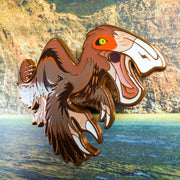 Jurassic Attack! Deinocheirus Enamel Pin - Versiris - Art by Versiris