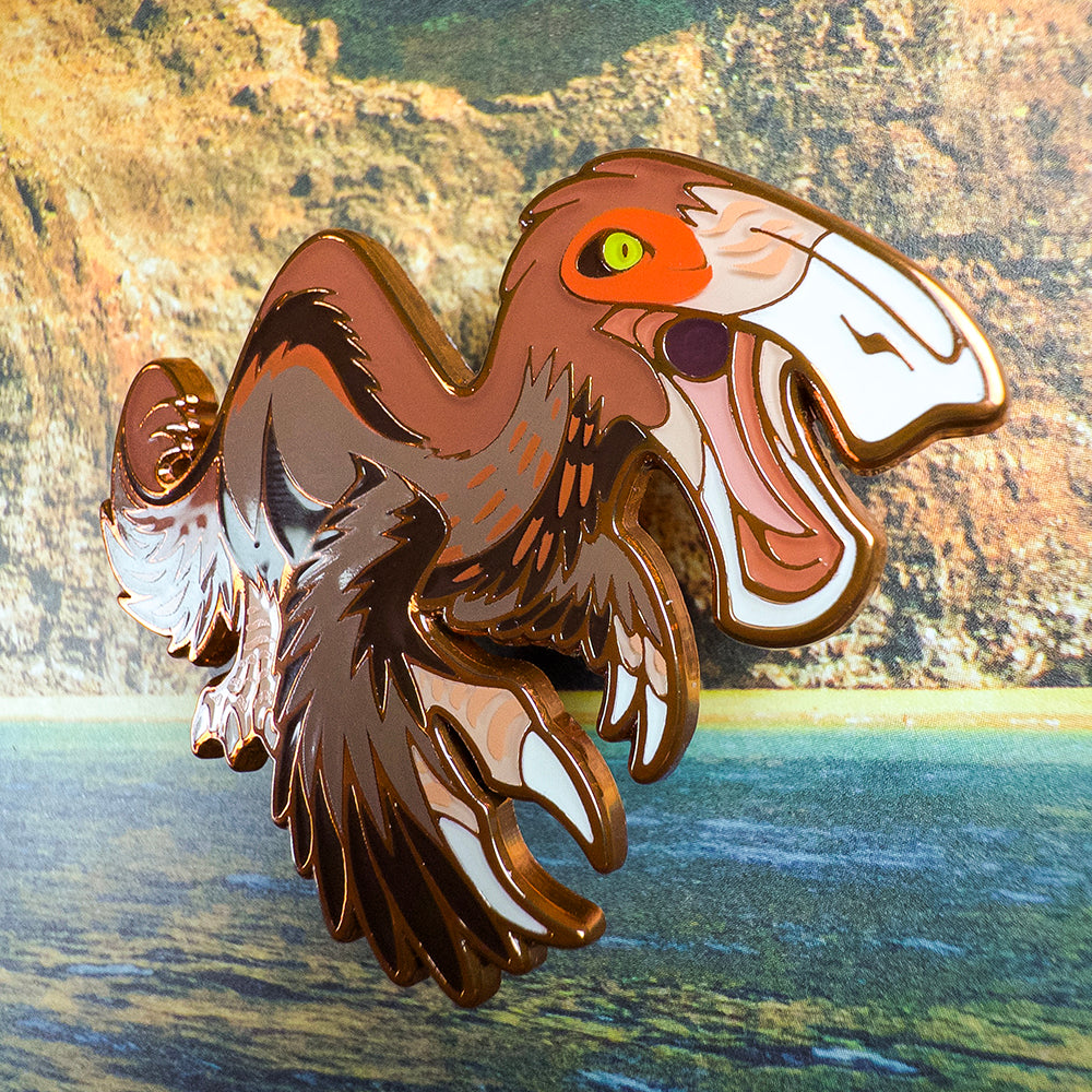 Jurassic Attack! Deinocheirus Enamel Pin - Versiris - Art by Versiris