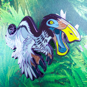 Jurassic Attack! Deinocheirus Enamel Pin - Versiris - Art by Versiris