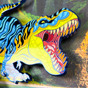 Giant T-Rex OVERSIZE Enamel Pin - Versiris - Art by Versiris
