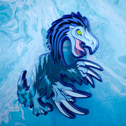 Jurassic Attack! Therizinosaurus Enamel Pin - Versiris - Art by Versiris