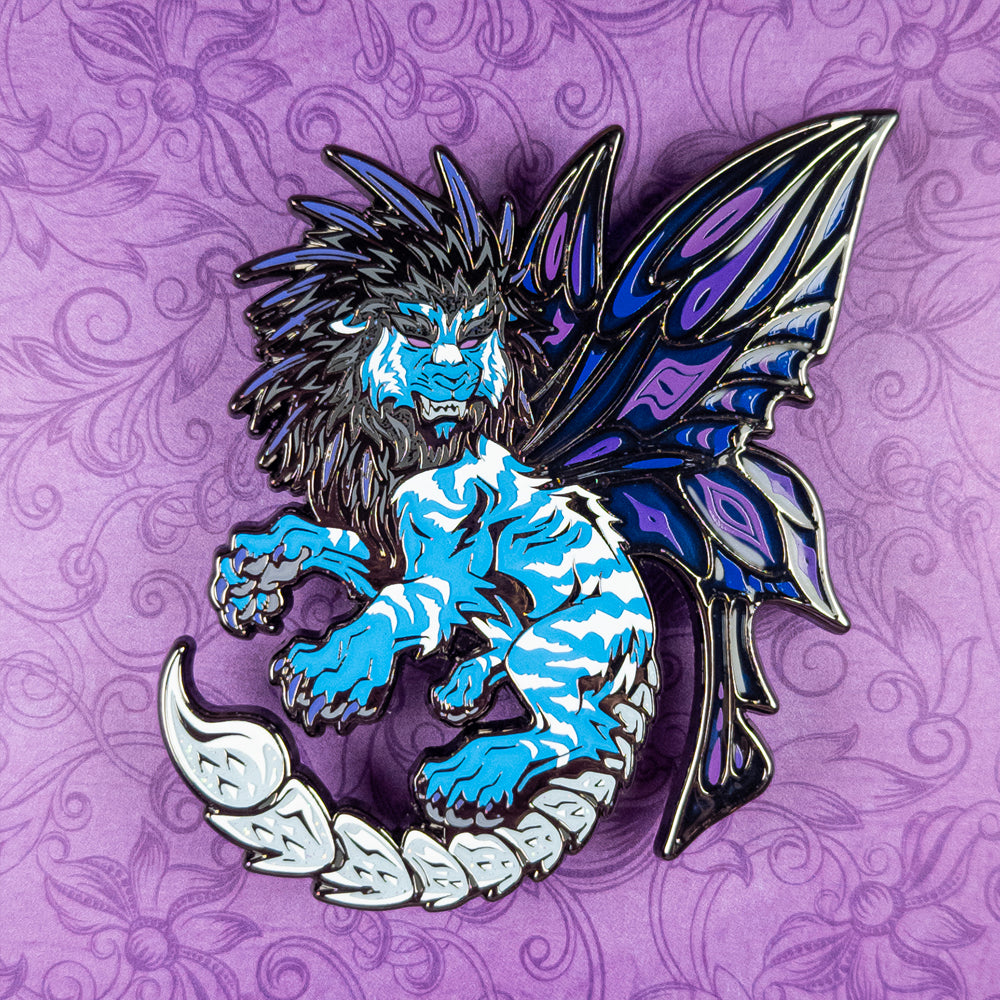 Manticore Enamel Pin [ Cold Sting ]