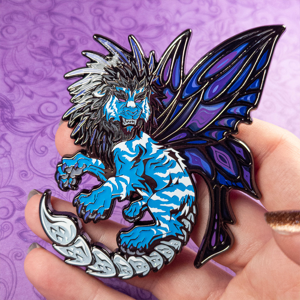 Manticore Enamel Pin [ Cold Sting ]