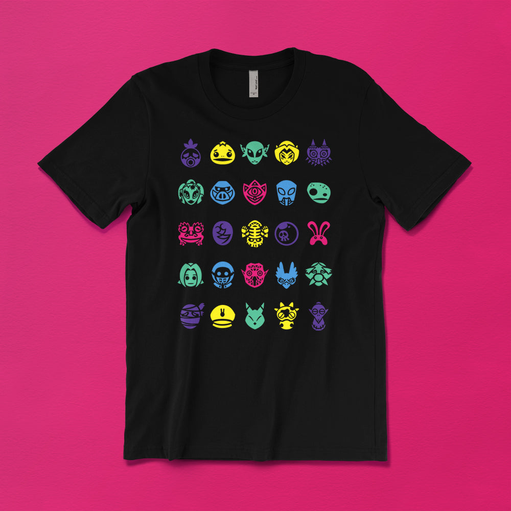 Mask Collection T-Shirt - Versiris - Art by Versiris