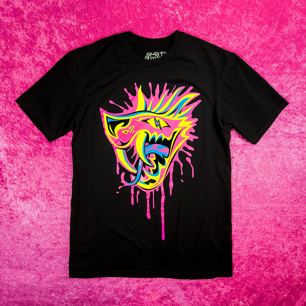 Neon Chupacabra T-Shirt - Versiris - Art by Versiris