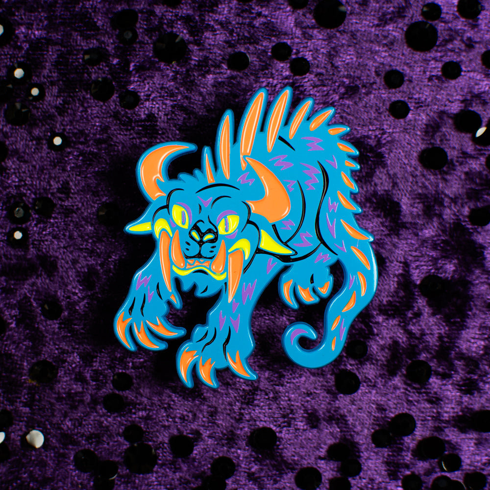 Neon Cryptids Hodag Enamel Pin