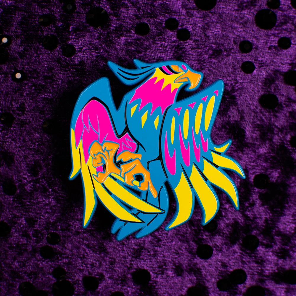 Neon Cryptids Thunderbird Enamel Pin
