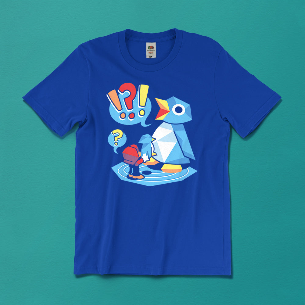 Penguin Panic T-Shirt - Versiris - Art by Versiris