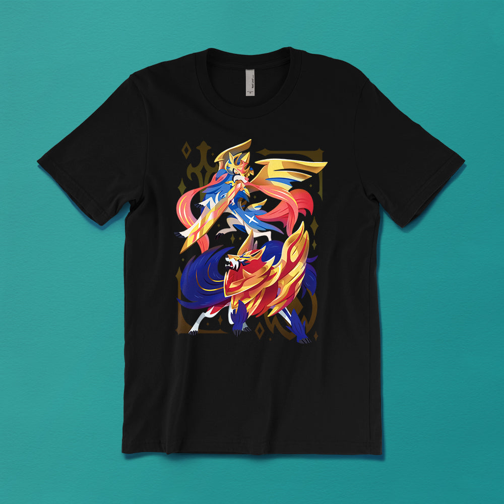 Sword & Shield T-Shirt - Versiris - Art by Versiris
