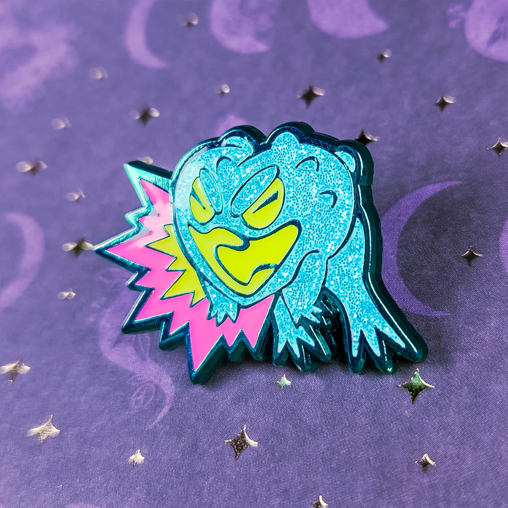 Extremely Loud Frog Enamel Pin - Versiris - Art by Versiris