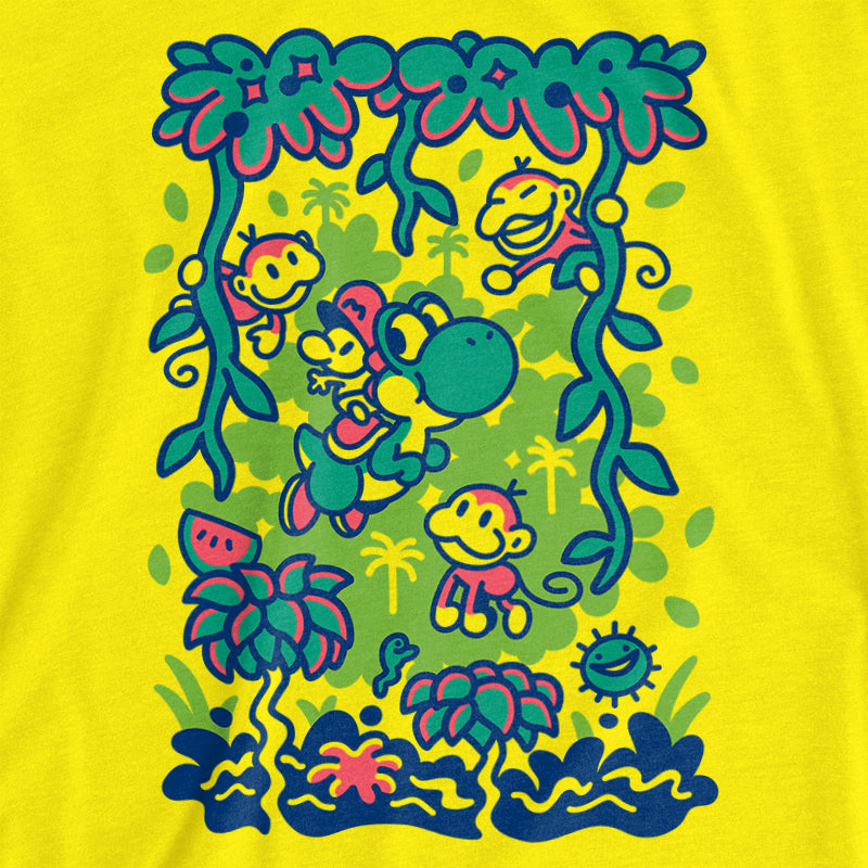 Yoshi's Jungle T-Shirt - Versiris - Art by Versiris