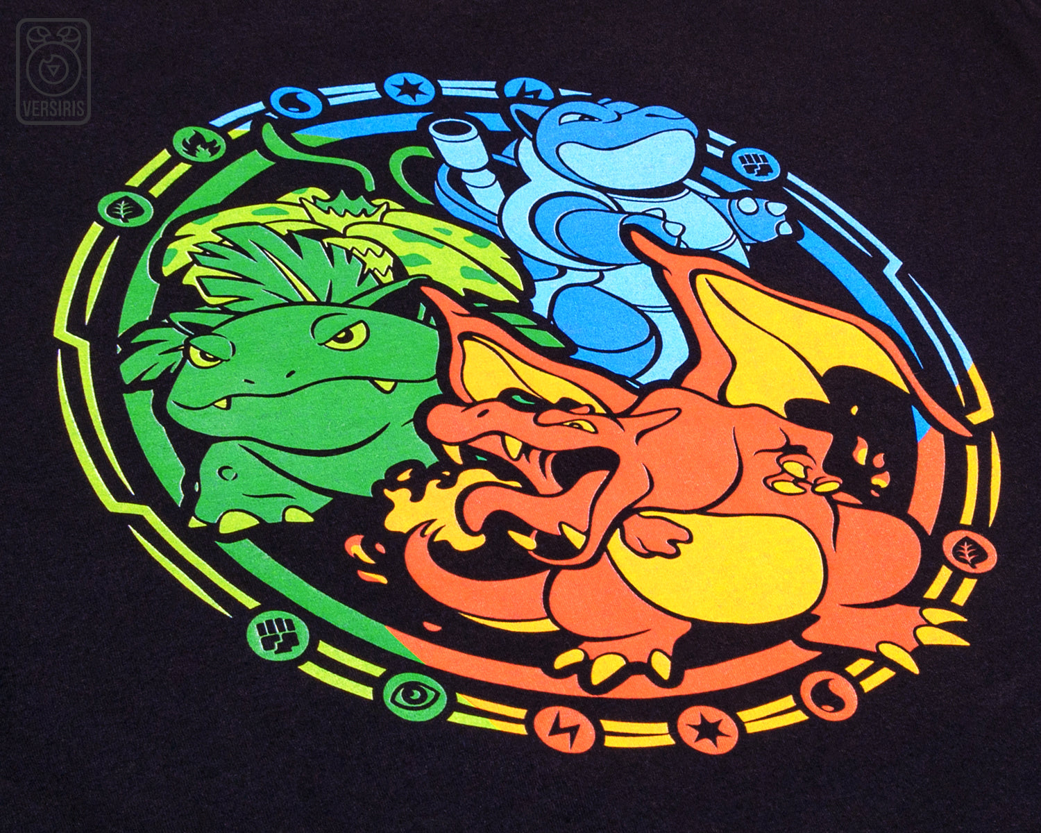 Base Set Starters T-Shirt - Versiris - Art by Versiris