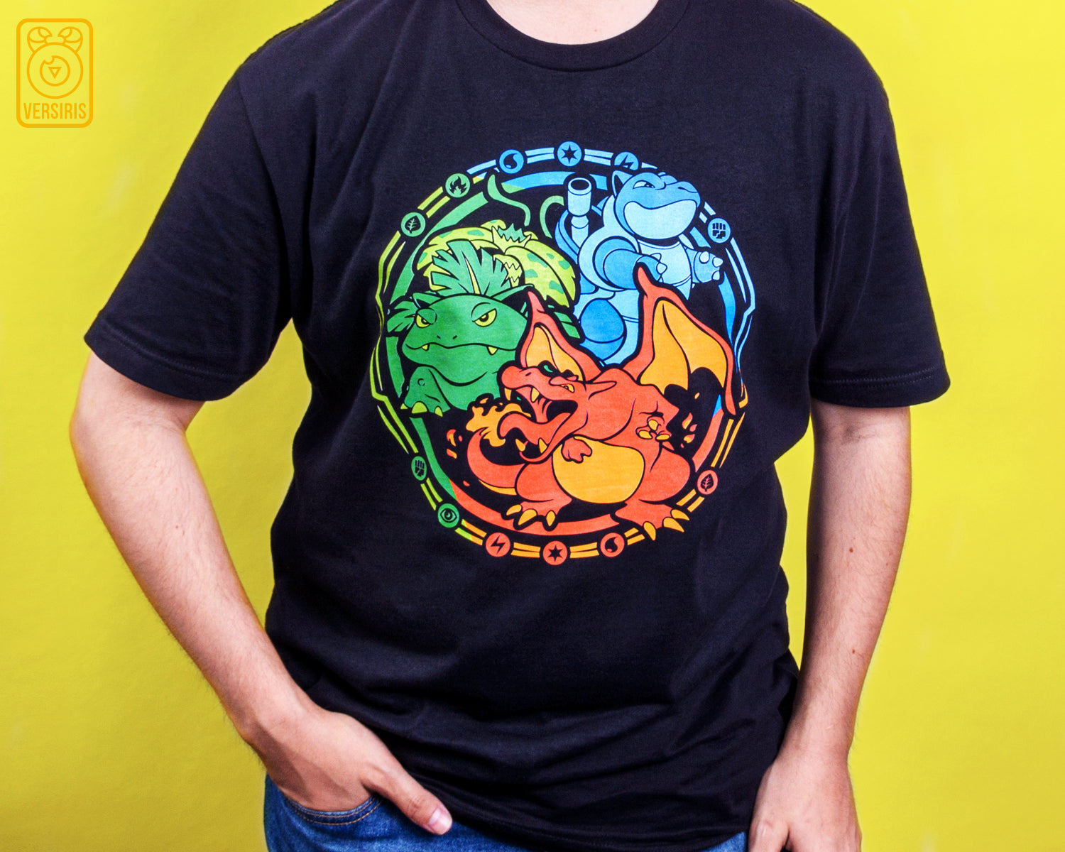 Base Set Starters T-Shirt - Versiris - Art by Versiris