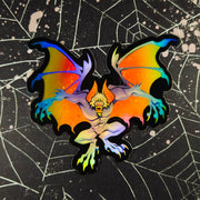 Batsquatch Sticker - Versiris - Art by Versiris
