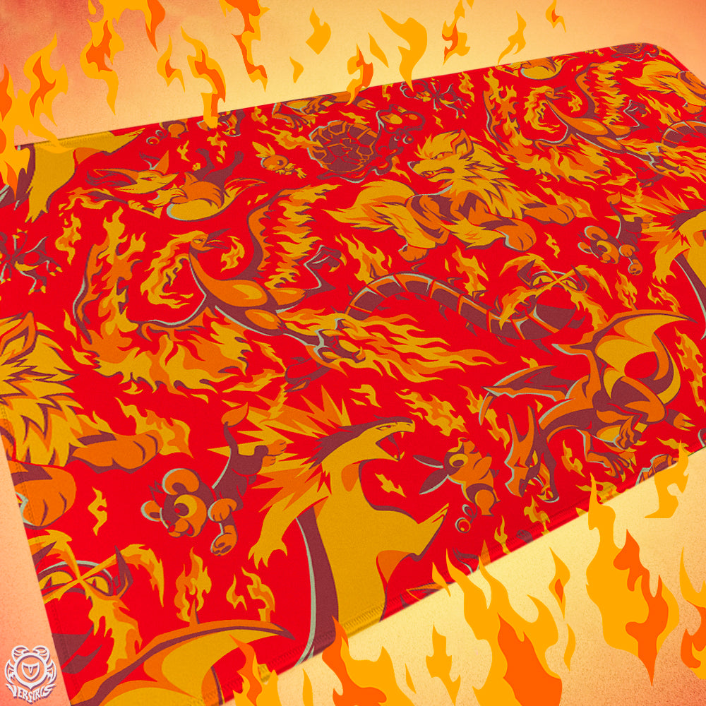 Fire Type Playmat