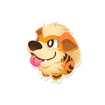 GOOD DOG Dog PKMN Stickers - Versiris - Art by Versiris
