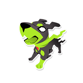 GOOD DOG Dog PKMN Stickers - Versiris - Art by Versiris