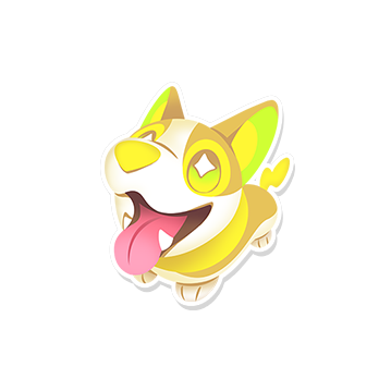 GOOD DOG Dog PKMN Stickers - Versiris - Art by Versiris