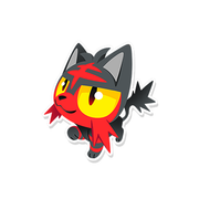 GOOD DOG Cat PKMN Stickers - Versiris - Art by Versiris