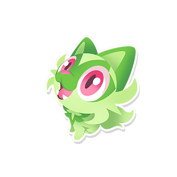 GOOD DOG Cat PKMN Stickers - Versiris - Art by Versiris