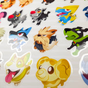 GOOD DOG Dog PKMN Stickers - Versiris - Art by Versiris