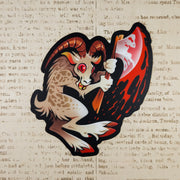 Pope Lick Monster Sticker - Versiris - Art by Versiris