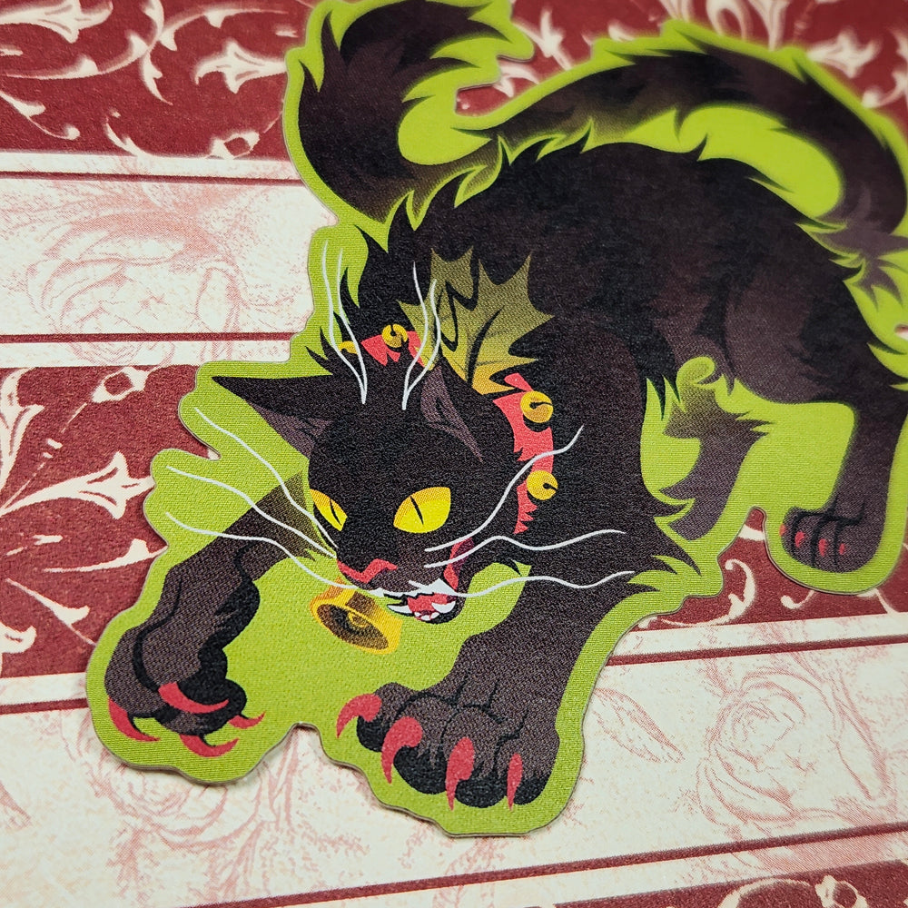 Yule Cat Sticker